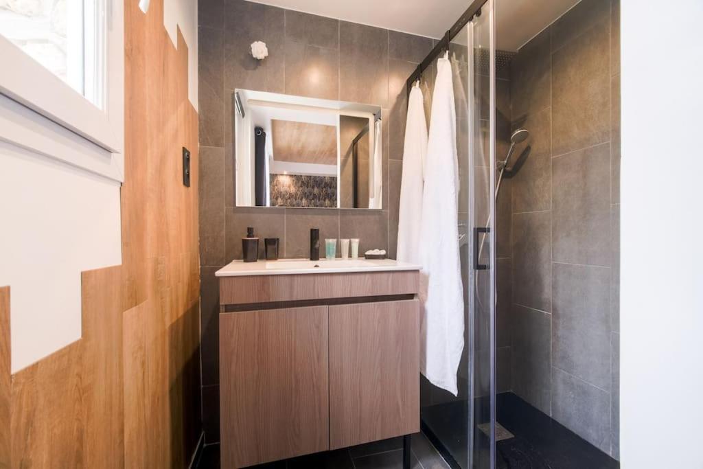 Le Black & White - 10 Min Orly, 3 Min Gare Juvisy Apartment อติส-มงส์ ภายนอก รูปภาพ